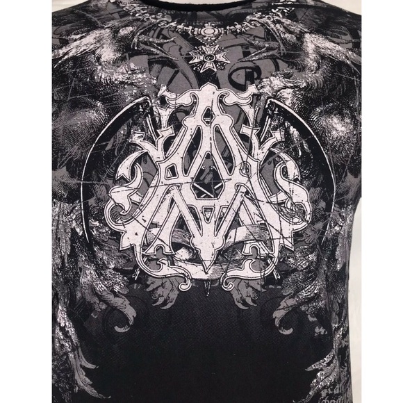 ARCHAIC by AFFLICTION Mens T-Shirt FURANCE - Picture 6 of 7